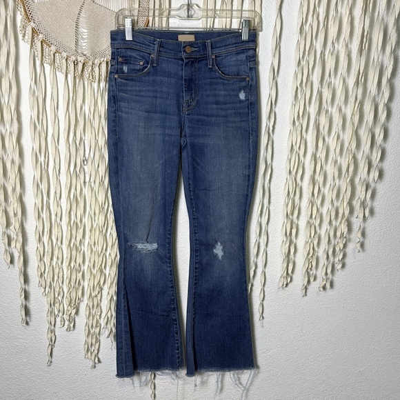 MOTHER Weekender Ankle Fray Size 25 in Wild! - Picture 3 of 16